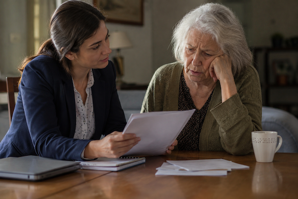 What is the legal definition of elder neglect in California?