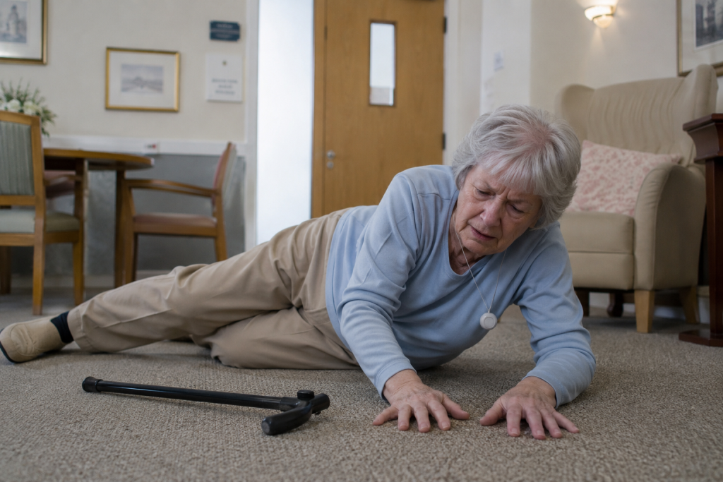 can I sue a Fremont nursing home if they claim my loved one just "fell"?